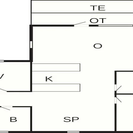 度假居 6 Person In Nørre Nebel